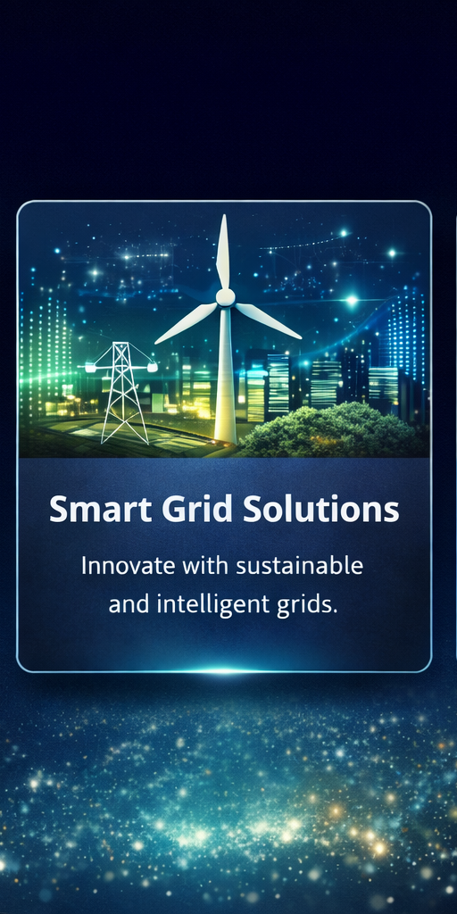 Smart Grid Solutions Icon